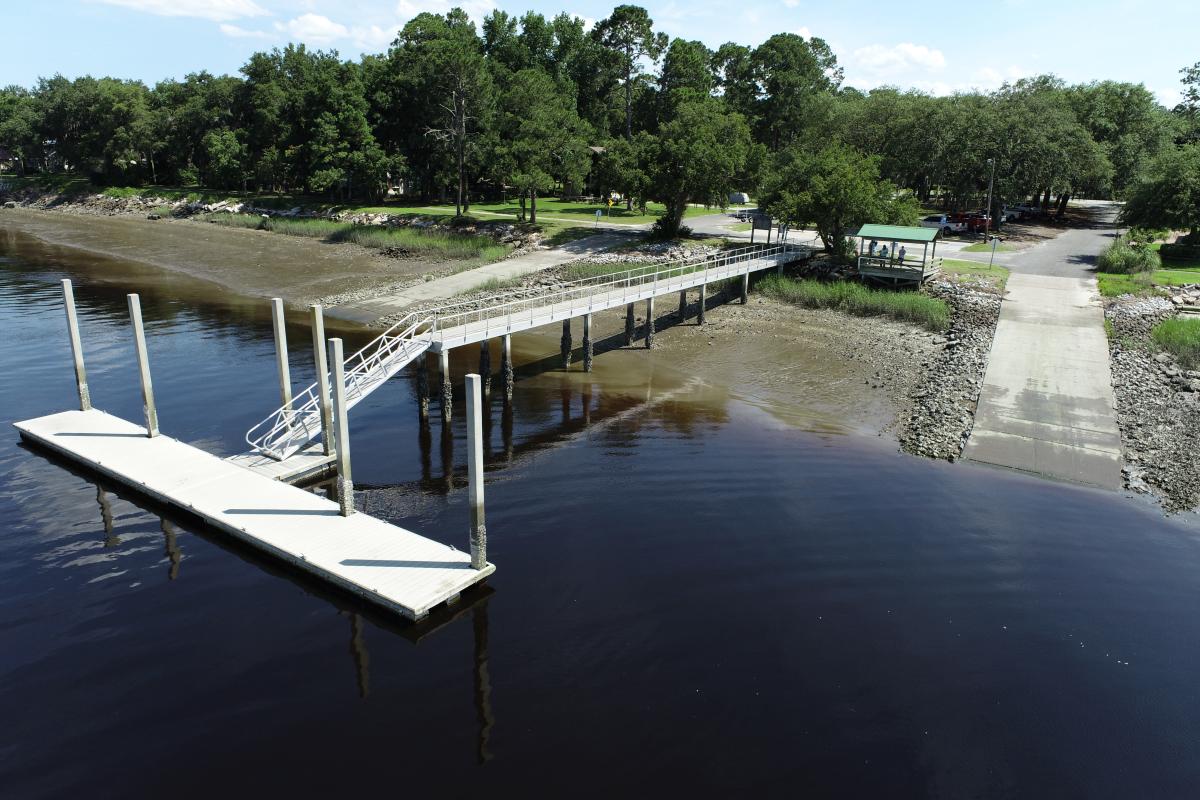Blythe Island Beach Drive Boat Ramp
