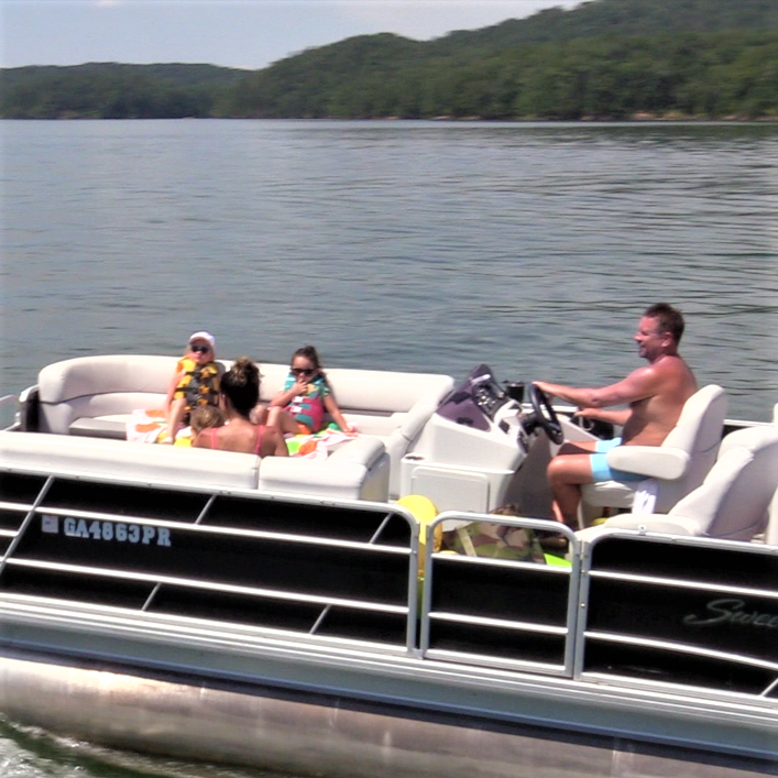 Family boating