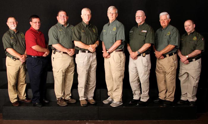 Photo of eight DNR Chaplains